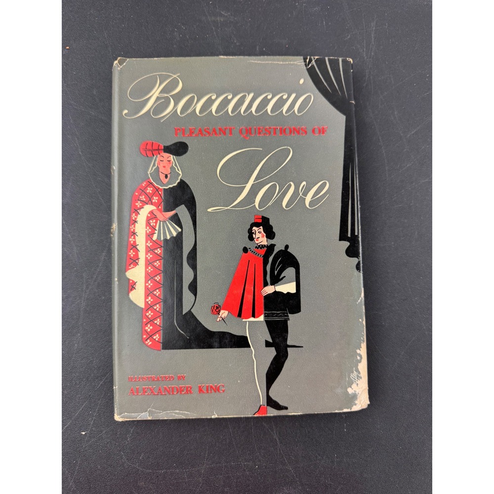 Boccaccio Pleasant Questions of‎ Love Alexander King Illustrated Halcyon House